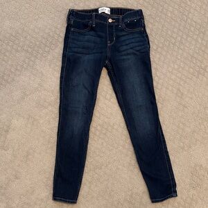 Abercrombie Kids Dark Blue Jean Leggings